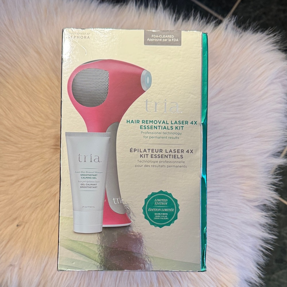 Hair Removal Laser 4X Essentials Kit — Pink
